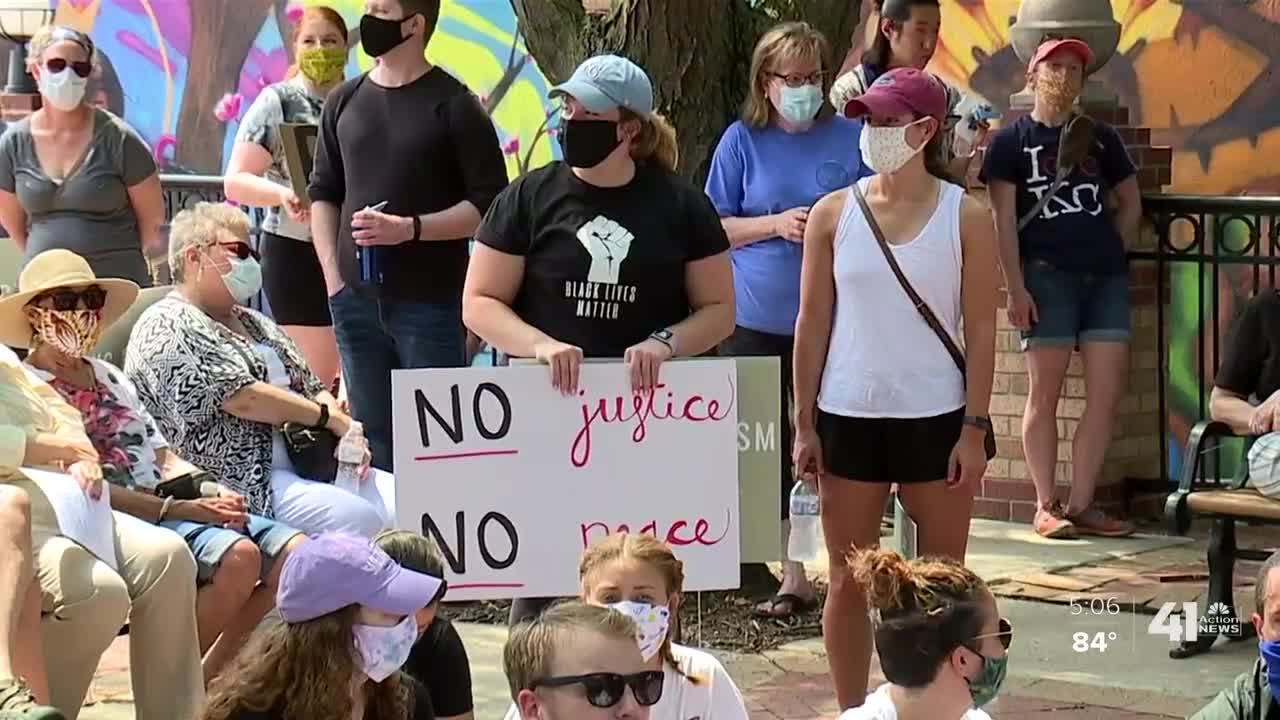 Black Lives Matter rally in Overland Park