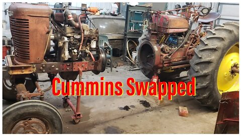 How I Swapped My 4bt Cummins Powered Farmall M