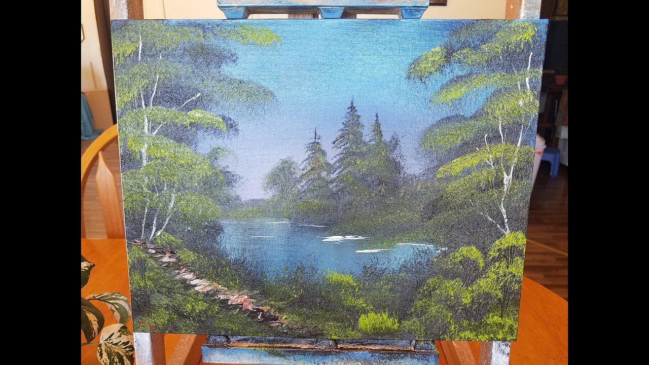 Summer Serenity Oil Painting