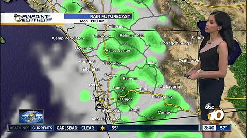 10News Pinpoint Weather for Sun. February 11, 2018