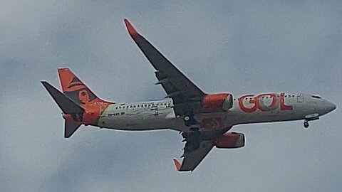 Boeing 737-800 PR-GXR coming from Salvador to Fortaleza