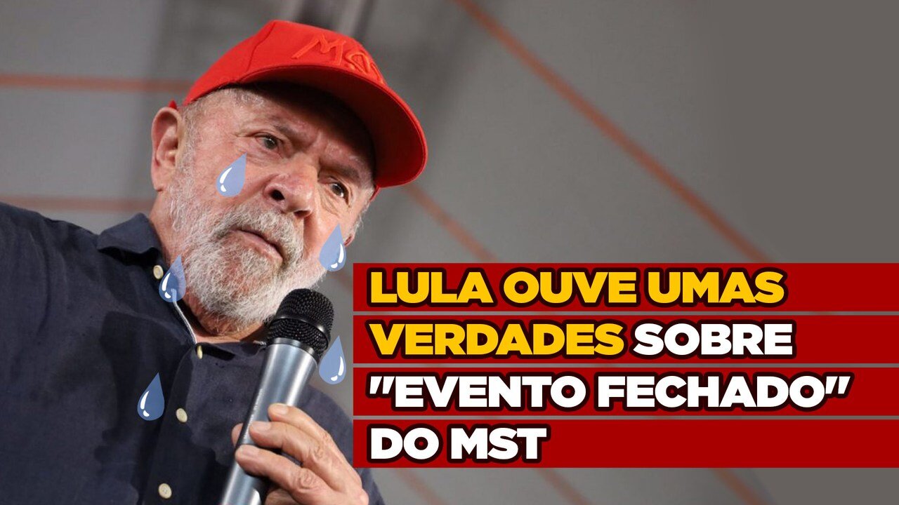 Lula foi desmascarado pela imprensa de londrina, em sua visita ao MST