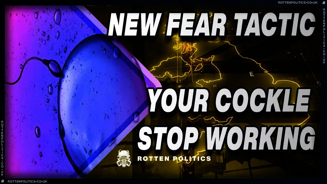 New fear tactic "Your cockle stop working" lol
