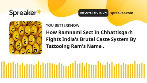 How Ramnami Sect In Chhattisgarh Fights India's Brutal Caste System By Tattooing Ram's Name .