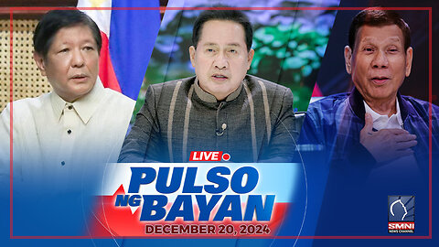 LIVE: Pulso ng Bayan with Admar Vilando and MJ Mondejar | December 20, 2024