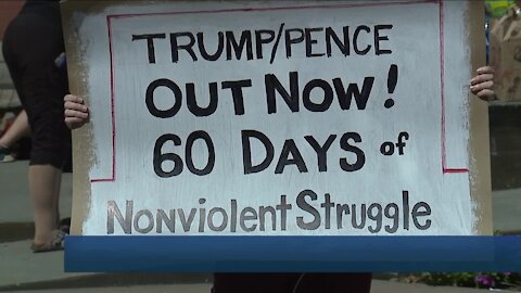 Anti-Trump rally held in Cleveland Saturday afternoon