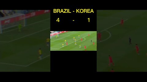 Brazil vs South Korea 4-1 All Gоals Hіghlіghts#shorts #fyp#brazil #southkorea #neymar