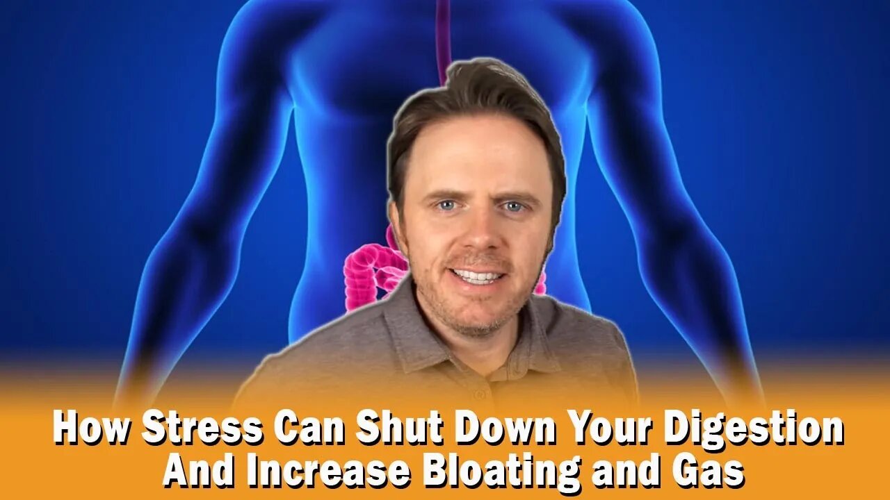 How Stress Can Shut Down Your Digestion And Increase Bloating and Gas