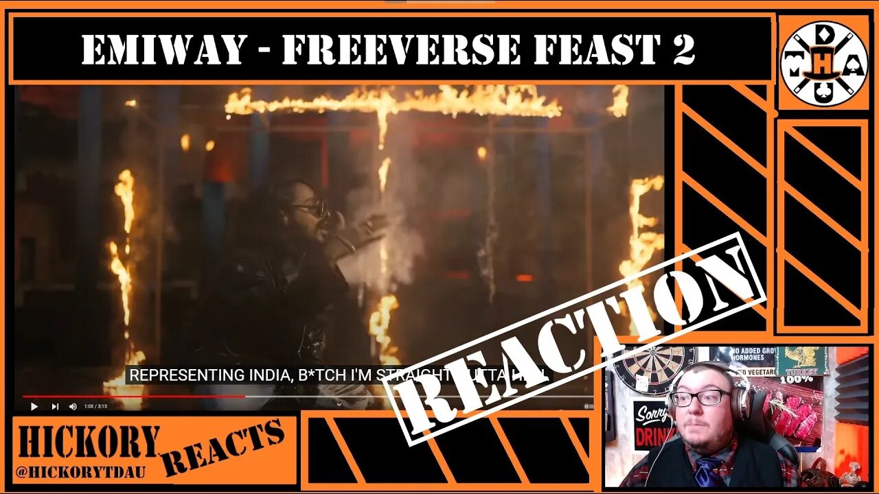 Fast, Fun Fire! Emiway - Freeverse Feast 2 (PROD BY MEME MACHINE) Reaction! |