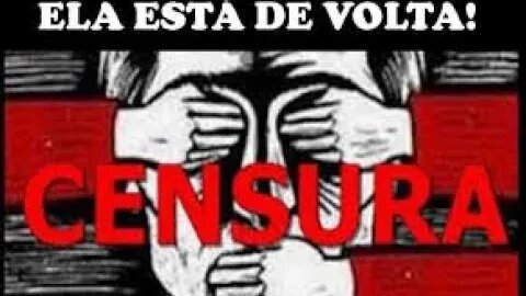 CENSURA É DITADURA E PRONTO!