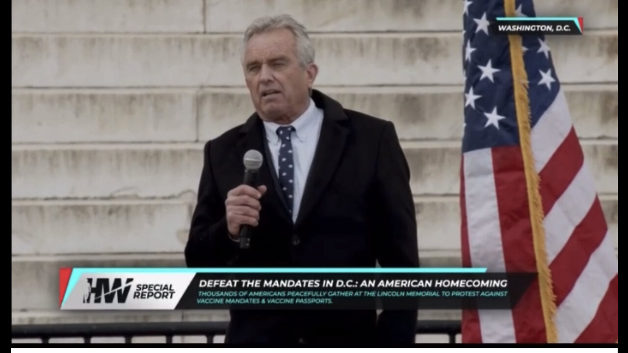 Robert F. Kennedy Jr. @ Defeat the Mandates in Washington D.C. January 23rd, 2022