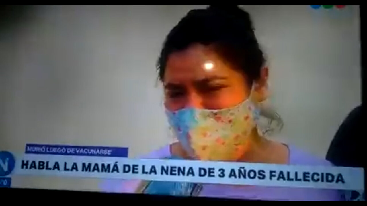 Habla la mamá de la nena de 3 años fallecida.