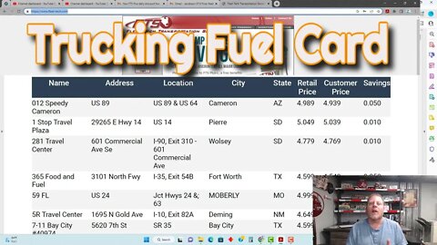 Trucking Fuel Card BIG Discounts