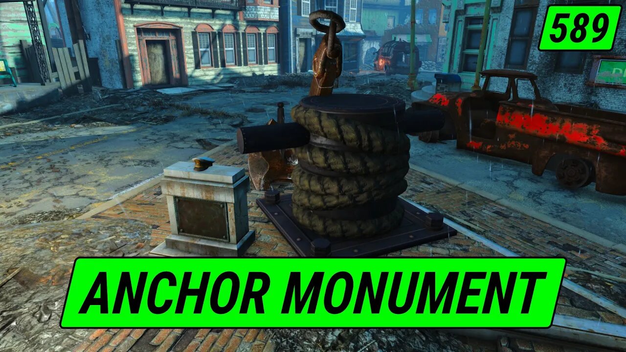 Anchor MONUMENT | Fallout 4 Unmarked | Ep. 589