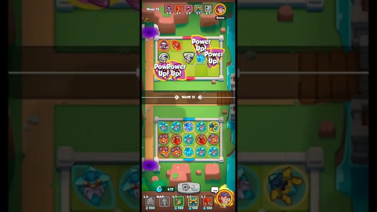 Does anyone know what deck should I use to complete more waves? - Rush Royale Gameplay