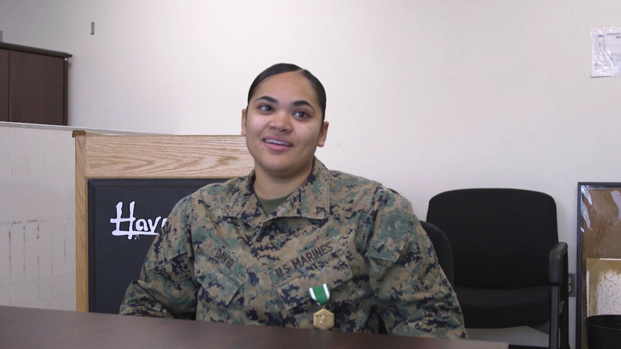 Interview Marine from Bridgeport, Connecticut awarded for saving toddler