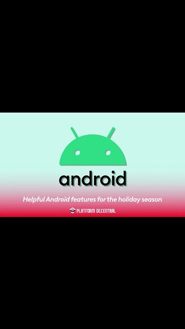 #Shorts Helpful Android features for the holiday season
