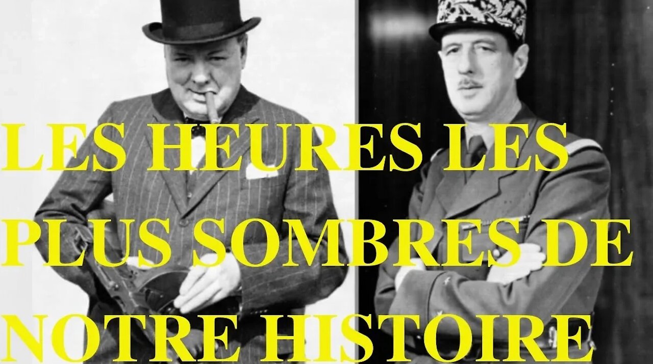 Les heures les plus sombres de notre Histoire