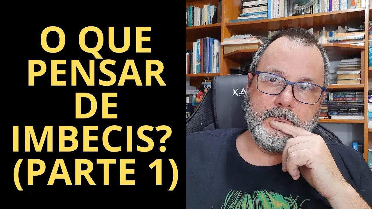 O QUE PENSAR DE IMBECIS? (PARTE 1)