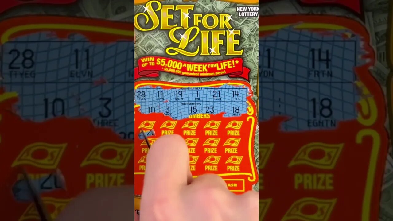 👻5X Winner on our #SetForLife #newyorklottery #scratchers #halloween #win #shorts #viral #lotto