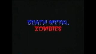 DEATH METAL ZOMBIES (1995) Trailer [#VHSRIP #deathmetalzombiesVHS]