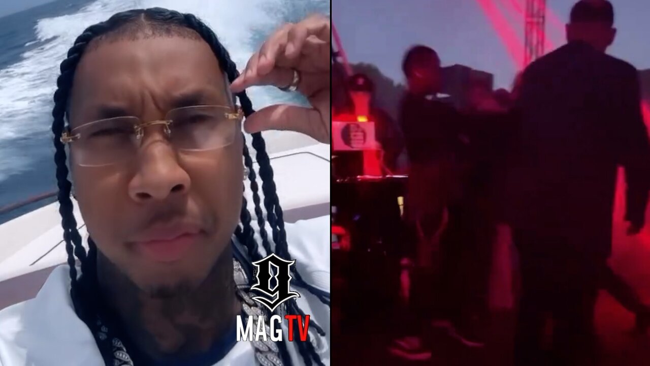 Tyga Is Unbothered After Getting Into Altercation Wit Travis Scott In Cannes! 🥊