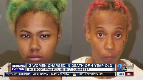 2 women charged in death of 4-year-old boy