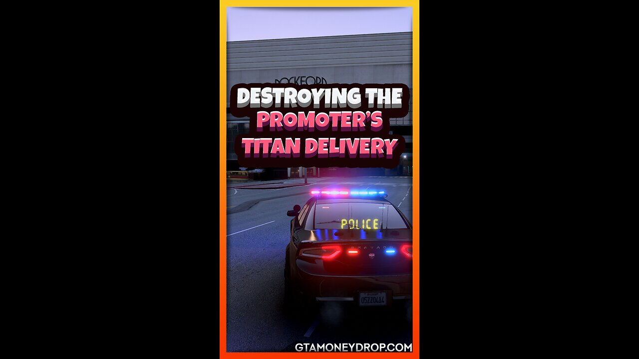 Destroying the promoter's Titan delivery | Funny #GTA Ep 495 #gameshorts #gtamods