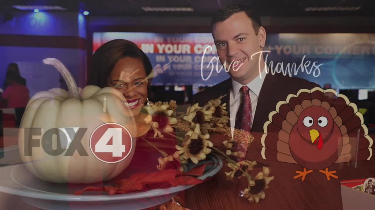 FOX 4's Weekend Crew wants to wish you a Happy Thanksgiving