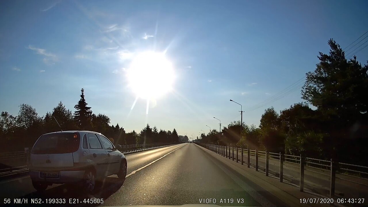 Wyprzedzanie na linii podwójnej ciągłej