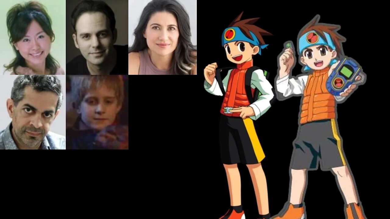 Video Game Voice Comparison- Lan Hikari (Mega Man)