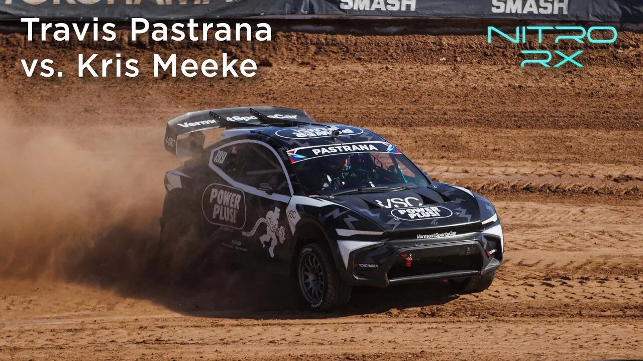 Travis Pastrana vs Kris Meeke | Group E Quarterfinal Round 5 - Phoenix