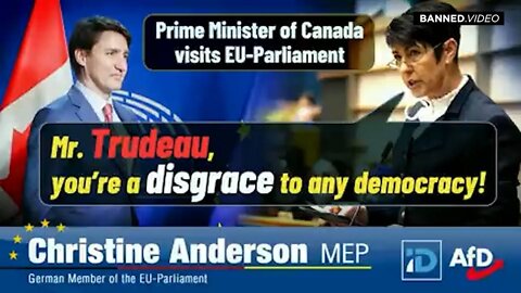 Dictator Justin Trudeau Is Called Out By Members of EU Parliment