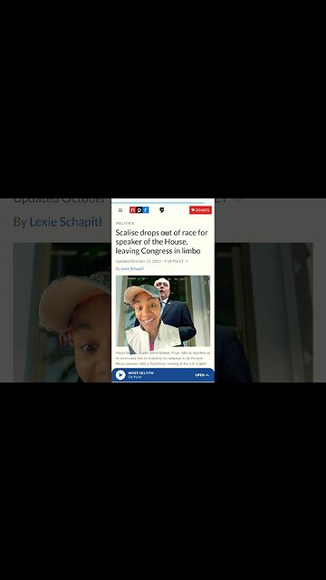 Steve Scalise abruptly dropout for Speaker of the House Jim Jordan next? #politics #trending