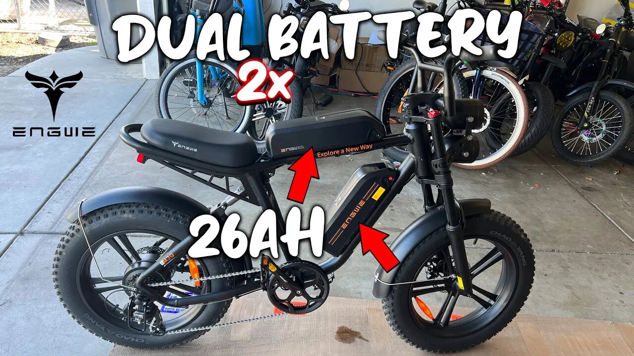 Bringing The 2X ENGWE M20 EBIKE TO WORK - $200 OFF CODE