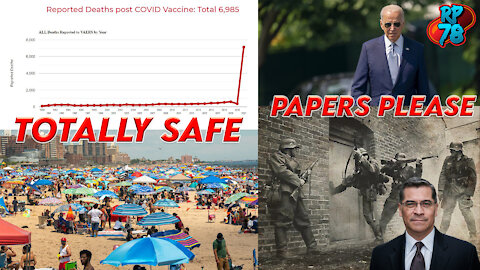 American's Say No To Social Distancing, COVID Vaccine Deaths Skyrocket, Biden Sends HHS Door To Door
