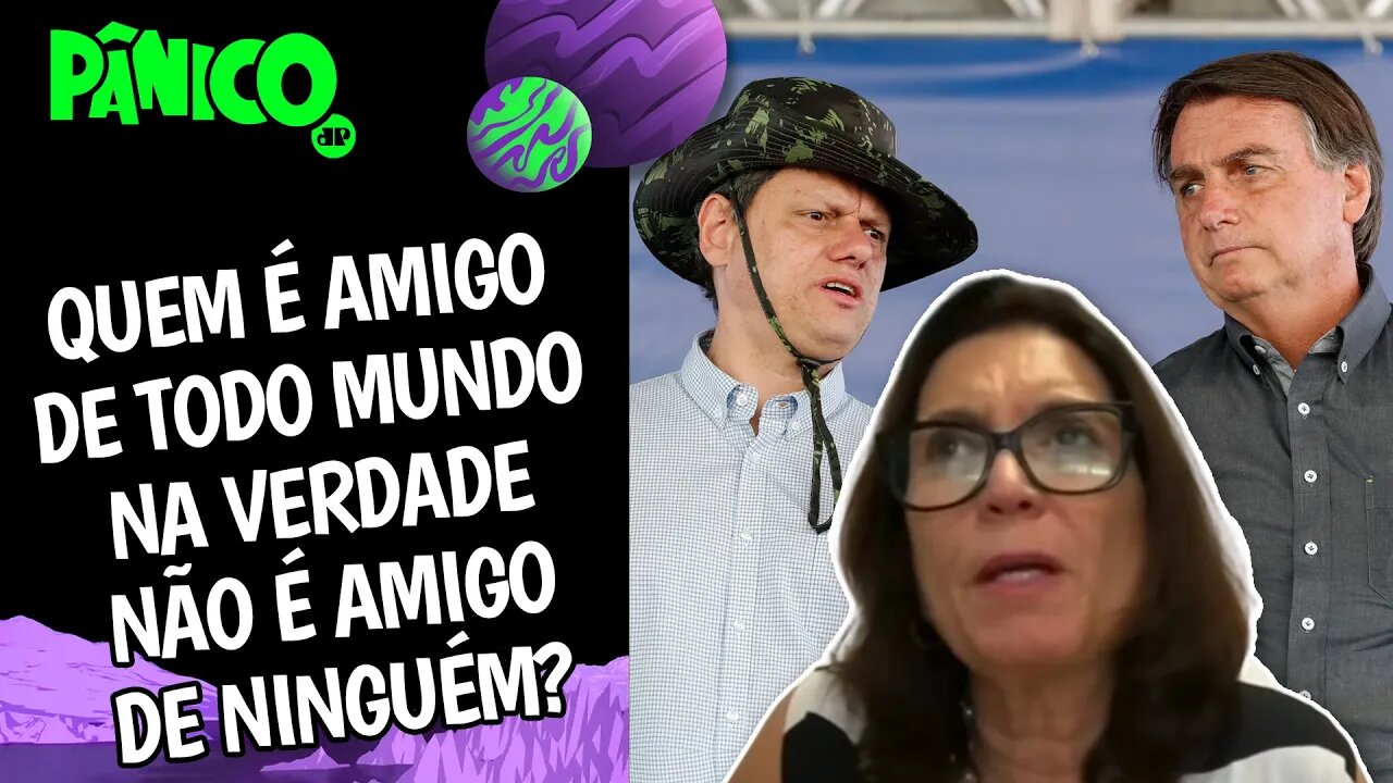 Bia Kicis: 'TARCÍSIO SEMPRE TEVE O PERFIL MAIS TÉCNICO QUE IDEOLÓGICO E BOLSONARO SEMPRE SOUBE'