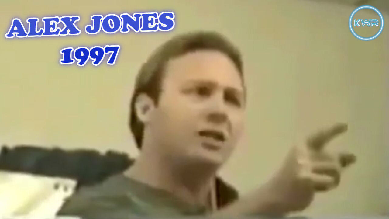 ALEX JONES 1997 - Exposing poison vaccines, global banking cartels, and a corrupt media