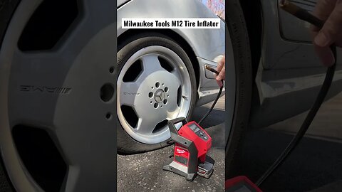 Milwaukee Tools M12 Tire Inflator #automobile #tools #cars #automotive #diy #milwaukeetools #diy