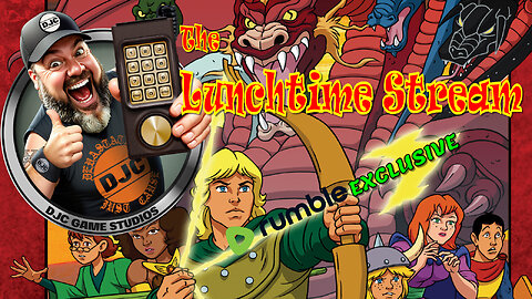 The LuNchTiMe StReAm - Live Retro Gaming With DJC - Rumble Exclusive