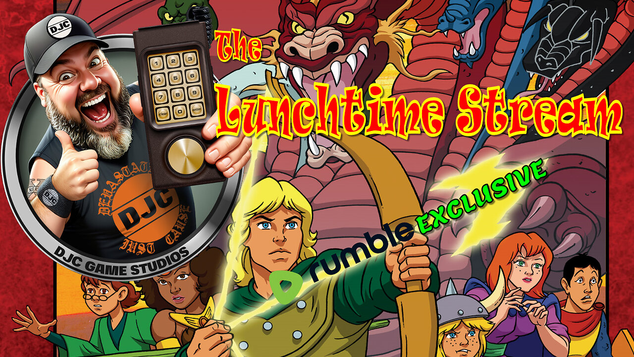 The LuNchTiMe StReAm - Live Retro Gaming With DJC - Rumble Exclusive