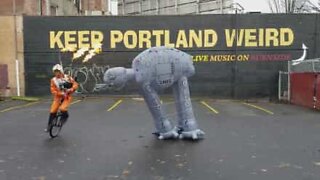 En väldigt unik hyllning till 'Star Wars'!