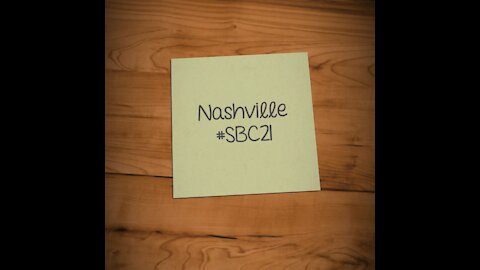 Nashville Trip for #SBC21