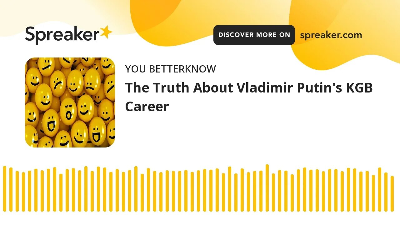 The Truth About Vladimir Putin's KGB Career