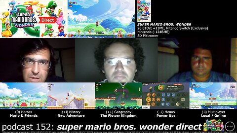 podcast 152: super mario bros. wonder direct