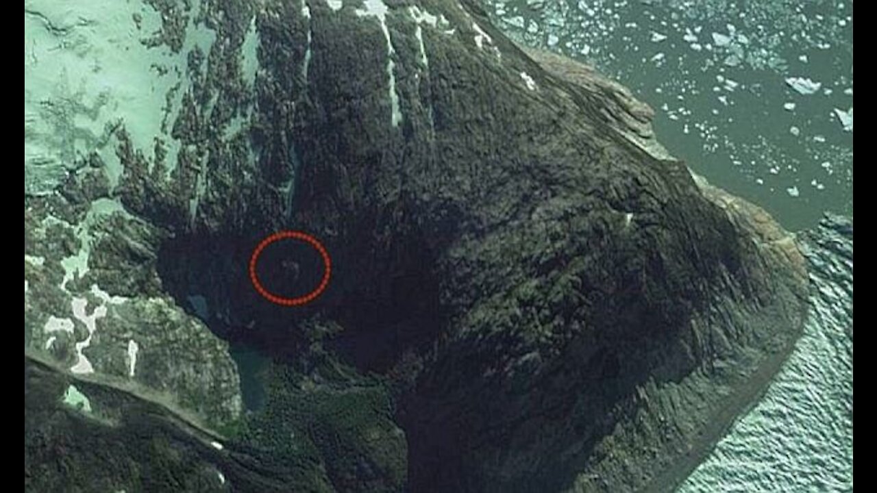 Nephilim Giant caught on satellite imagery of the Patagonian Mountains