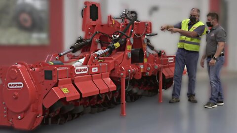 400 HP Rated Roto-Tiller. THIS is what I’ll need for Turbo Johnny X! Maschio Factory Tour