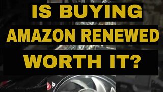 Buying Amazon Renewed USED Items - Things You Should Know when trying to save a few dollars #Shorts