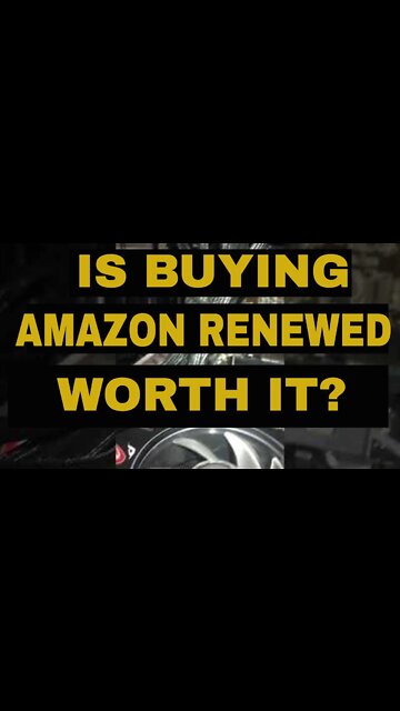 Buying Amazon Renewed USED Items - Things You Should Know when trying to save a few dollars #Shorts