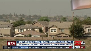 SoCal Edison implements shutoffs